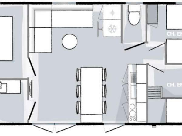 plan du locatif type ty bihan